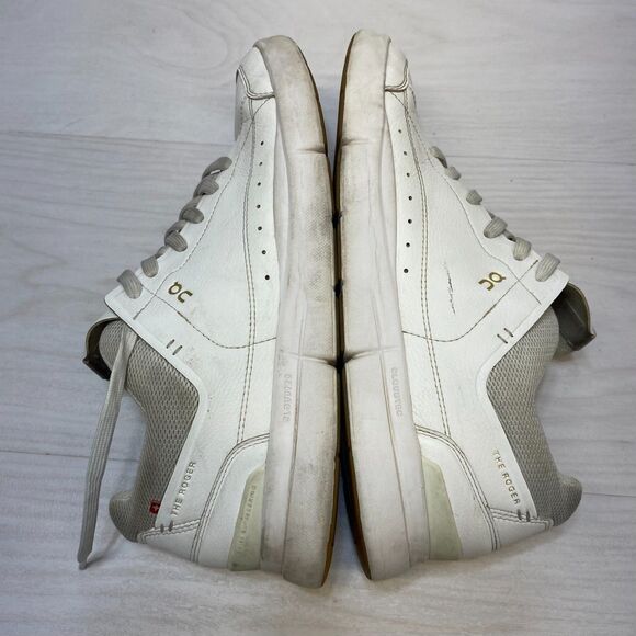 On‎ The Roger Centre Court Sneakers Men\'s Size 11 White Leather Comfort Lace Up main image 3